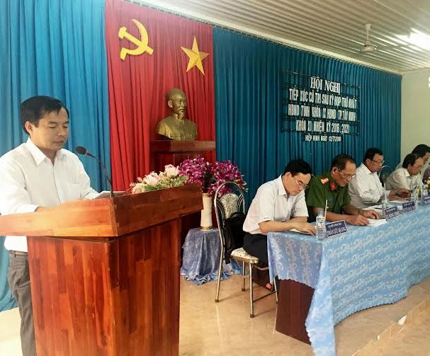 Đại biểu HĐND tỉnh tiếp xúc cử tri 